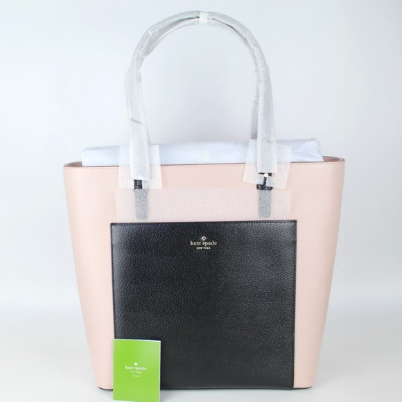 NWT Kate Spade Color Block Leather Tote - Picture 1 of 10